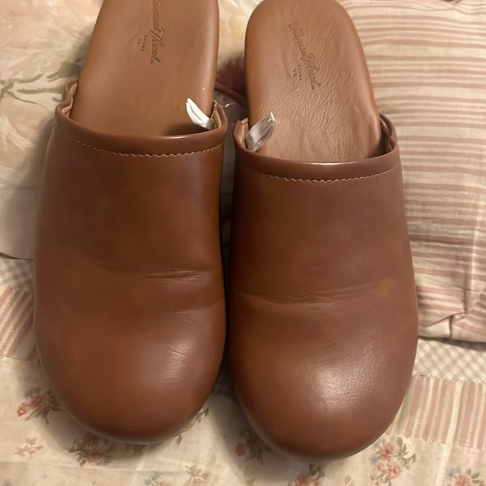 Brown clogs from Target - universal thread brand